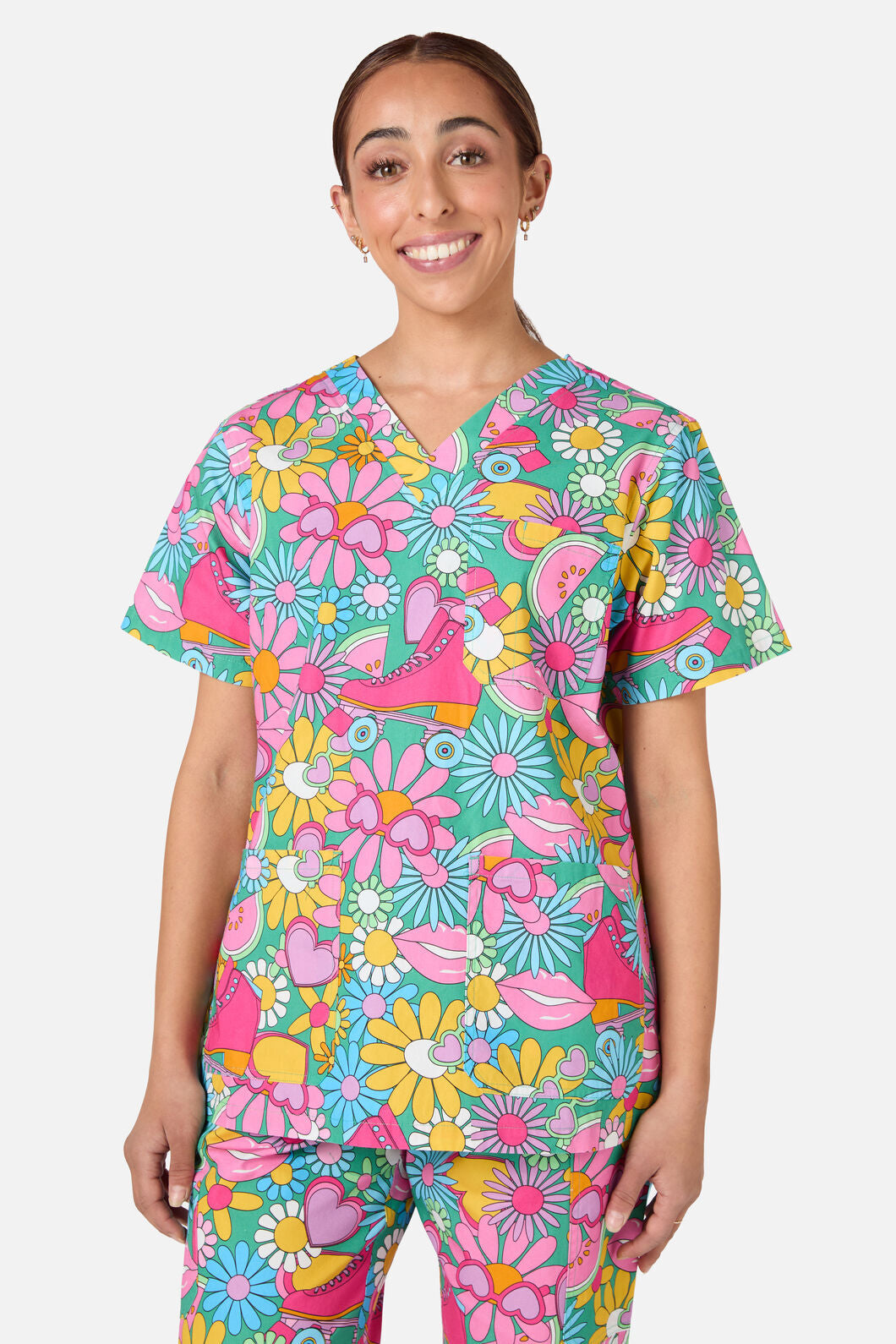 Gorman - Malibu Summer Scrub Set - green