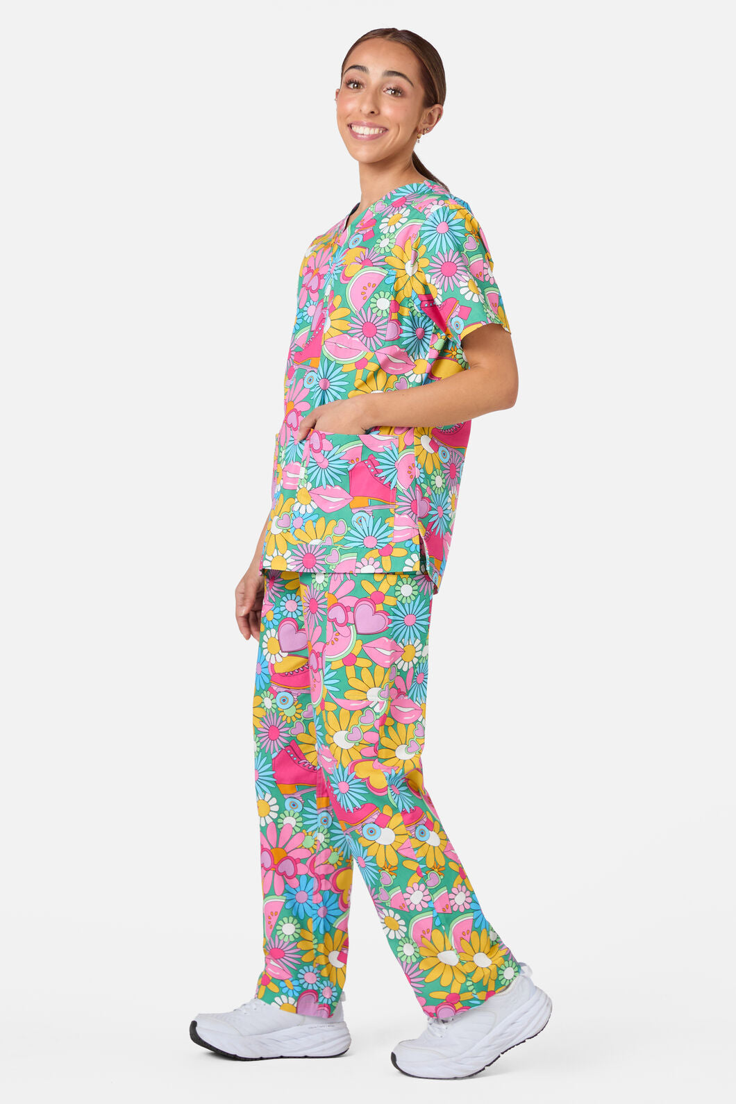 Gorman - Malibu Summer Scrub Set - green