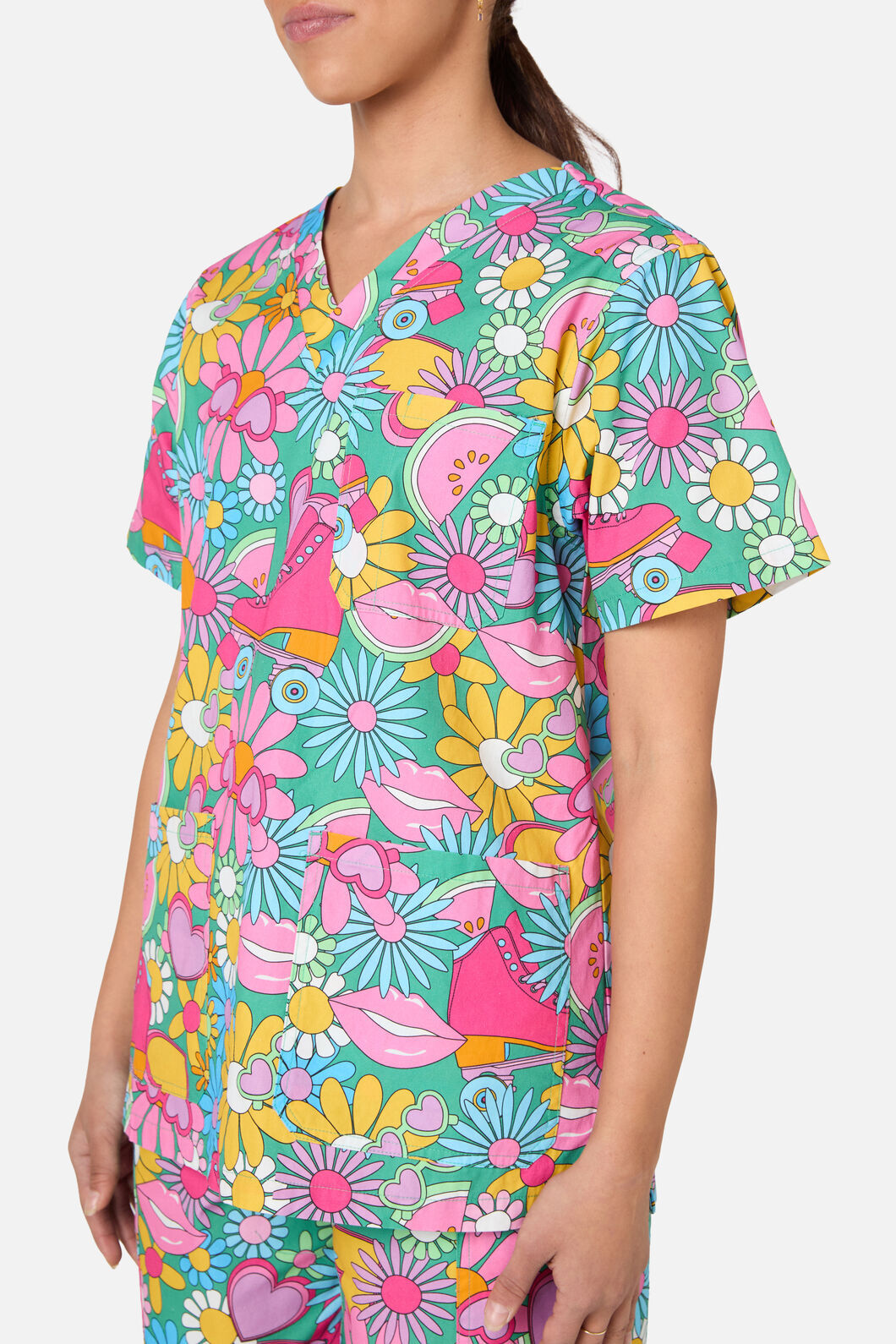 Gorman - Malibu Summer Scrub Set - green