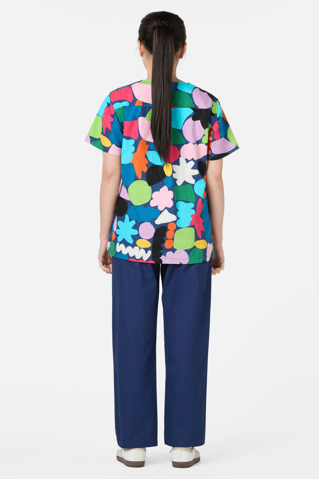 Gorman - Puzzle Top & Pant scrub set - navy