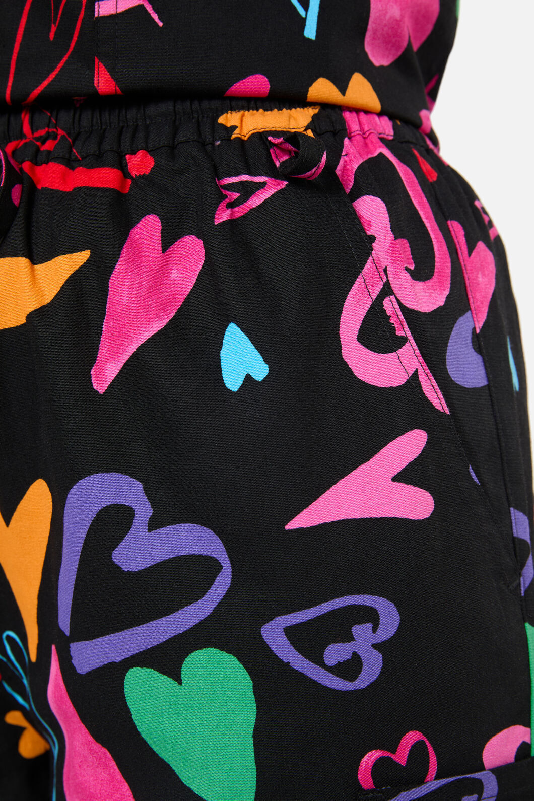 Gorman - Heartfull scrub set - black