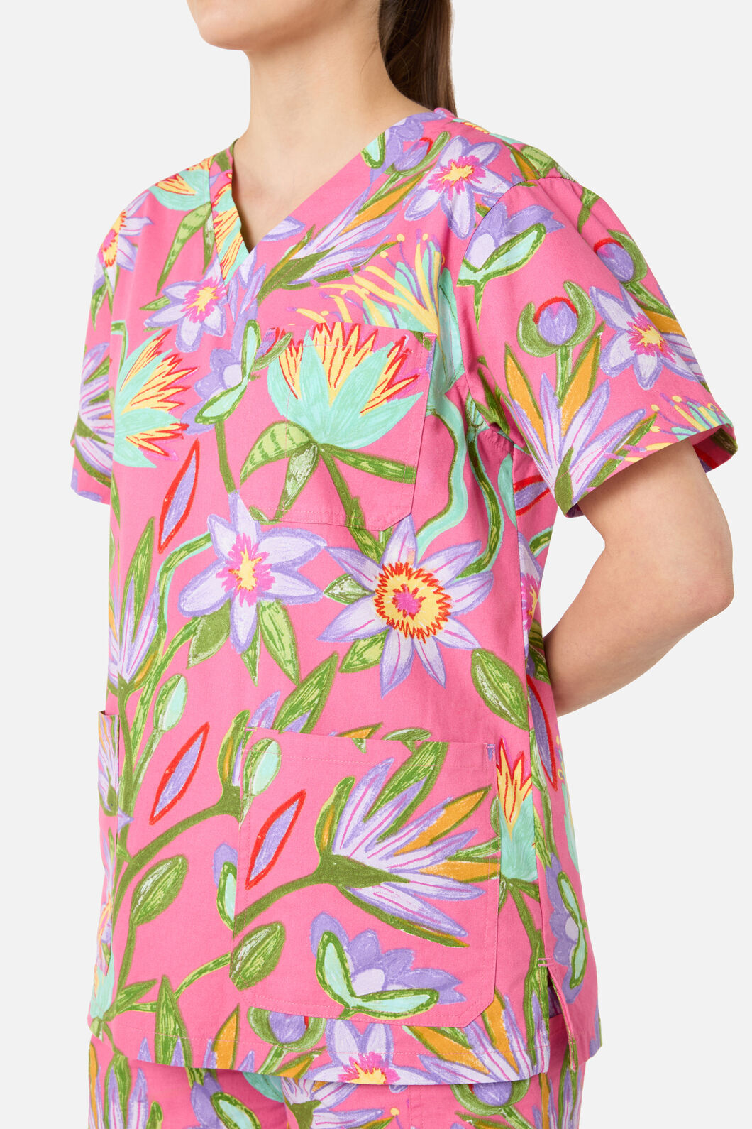 Gorman - Lotus Flower scrub set - pink