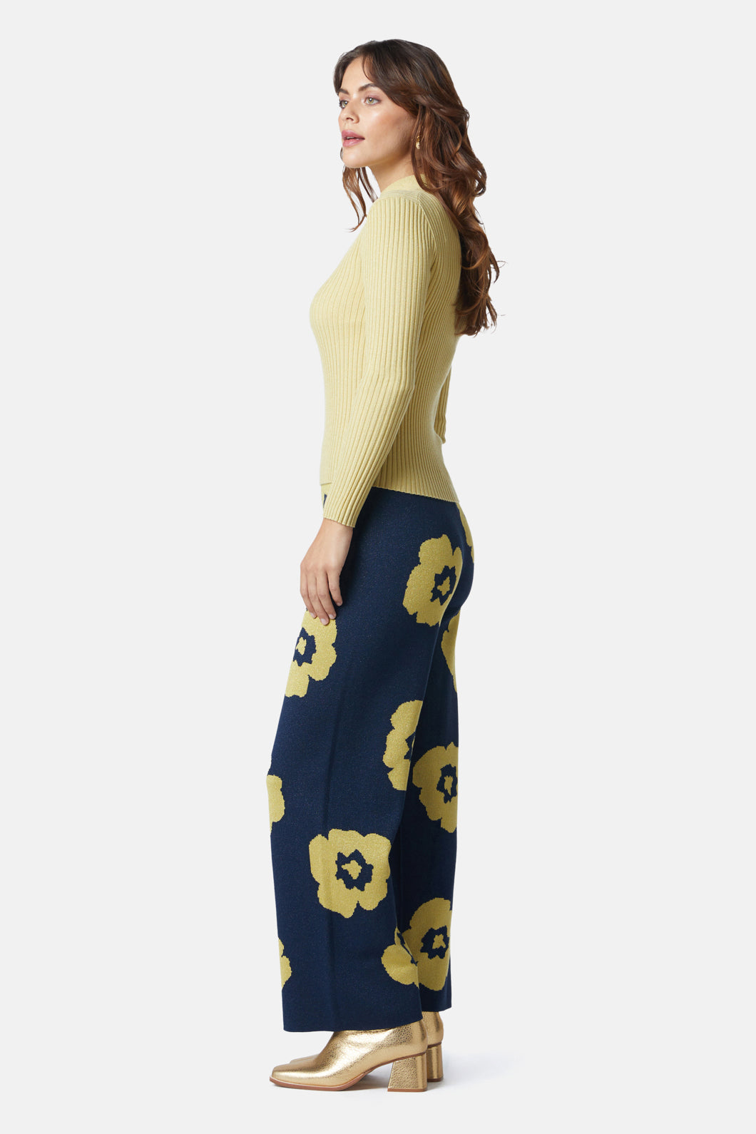 Gorman - Rose Float Knit Pant - multi