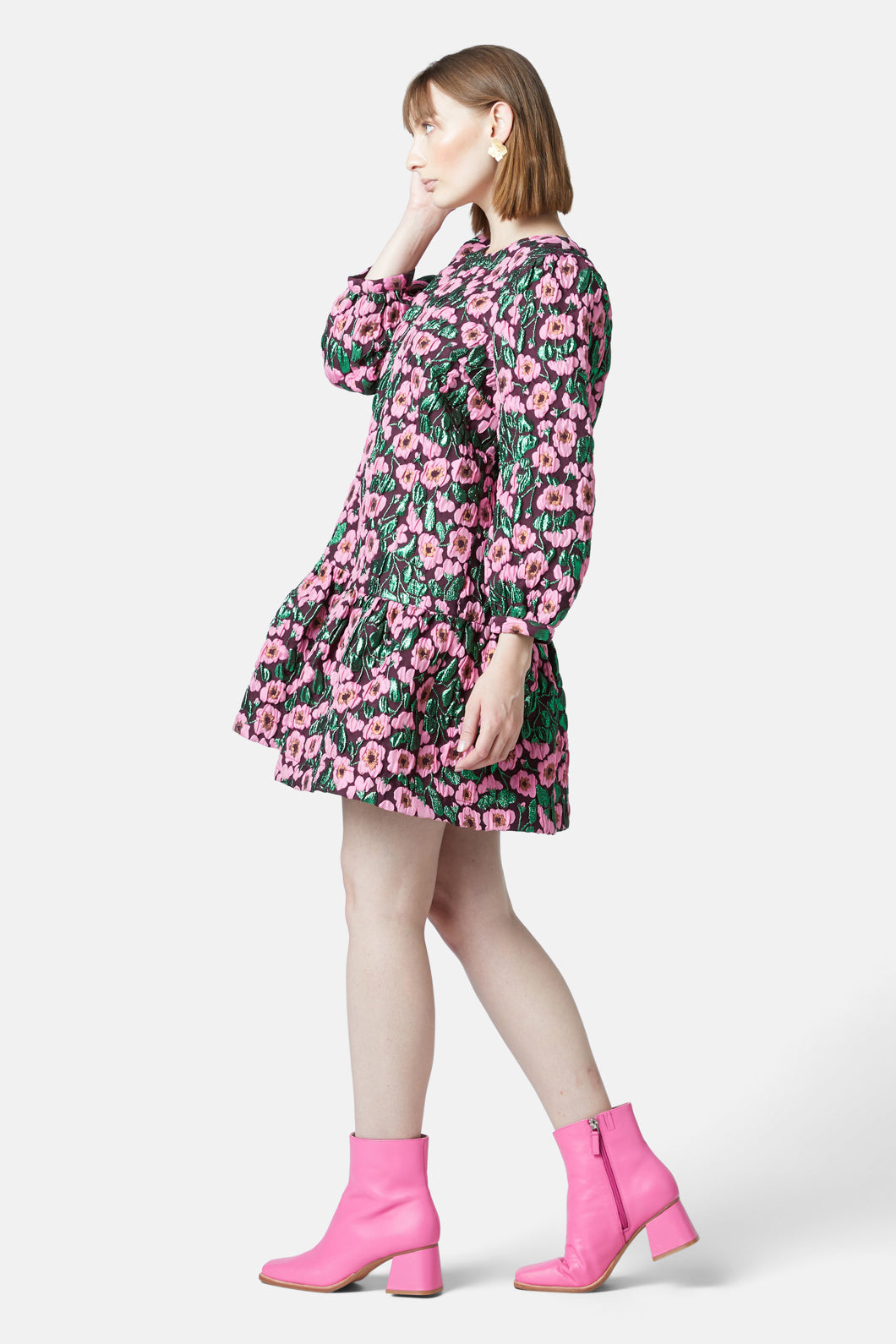 Gorman - Wild Roses Jacquard Dress - multi