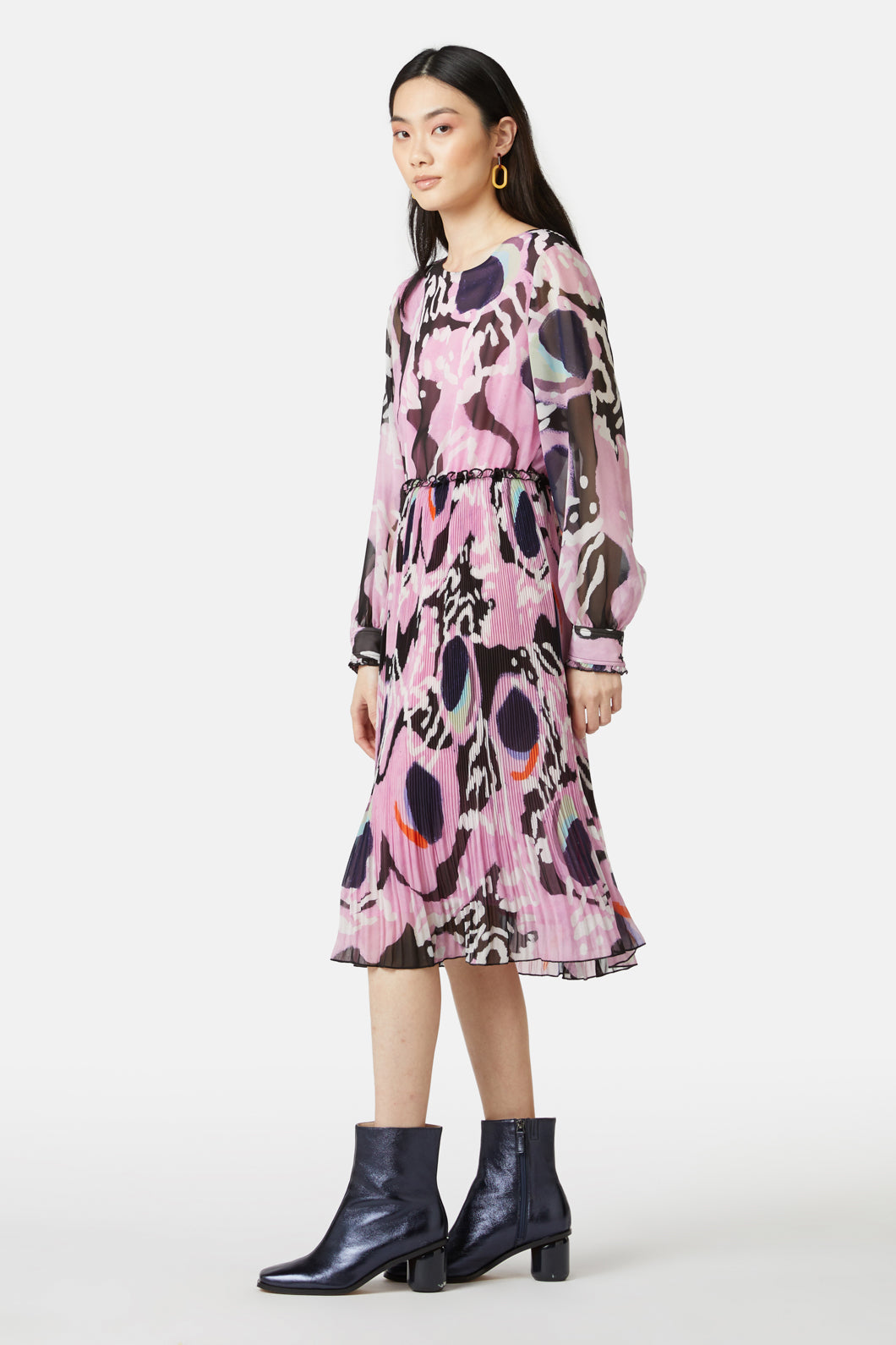 Gorman - Wing Span Pleated Dress - print