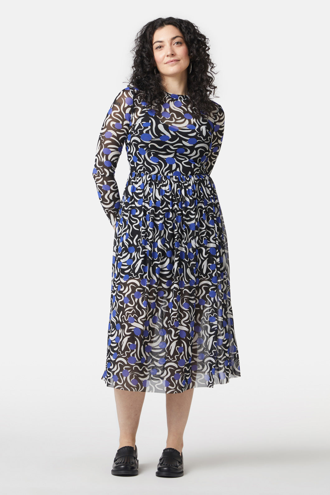 Gorman - Favourite Spot Mesh Dress - print