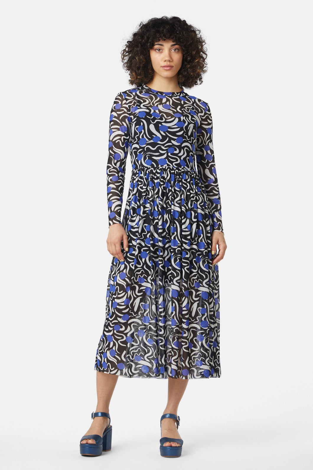 Gorman - Favourite Spot Mesh Dress - print