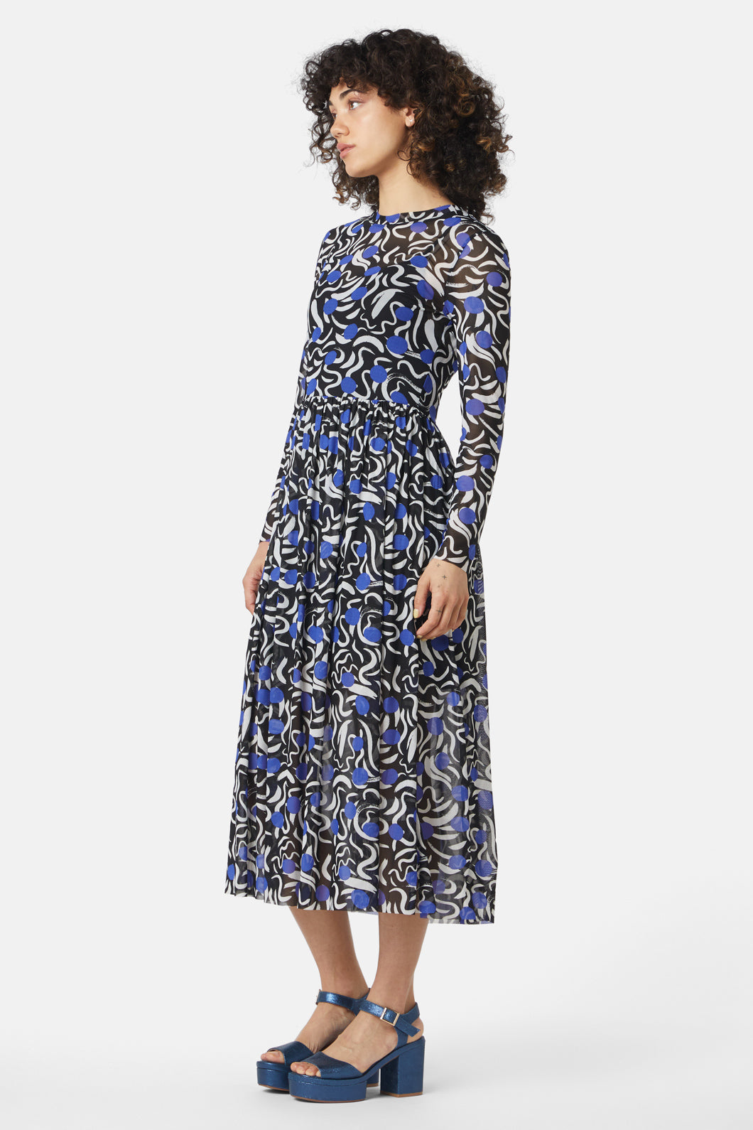 Gorman - Favourite Spot Mesh Dress - print