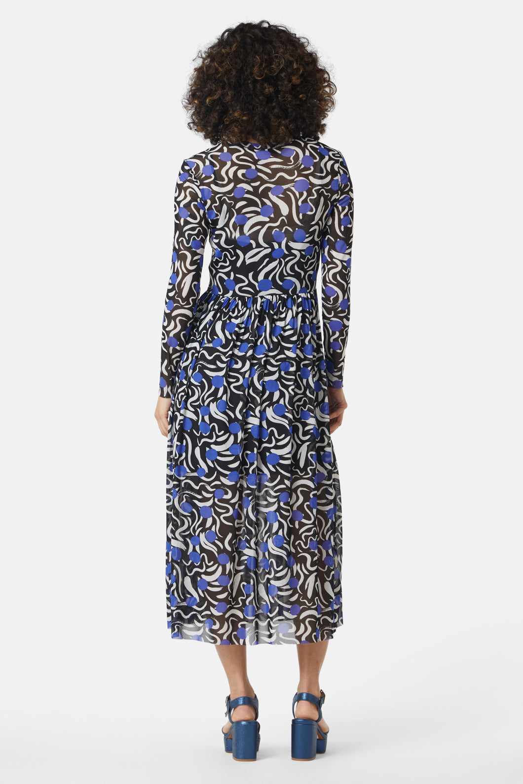 Gorman - Favourite Spot Mesh Dress - print