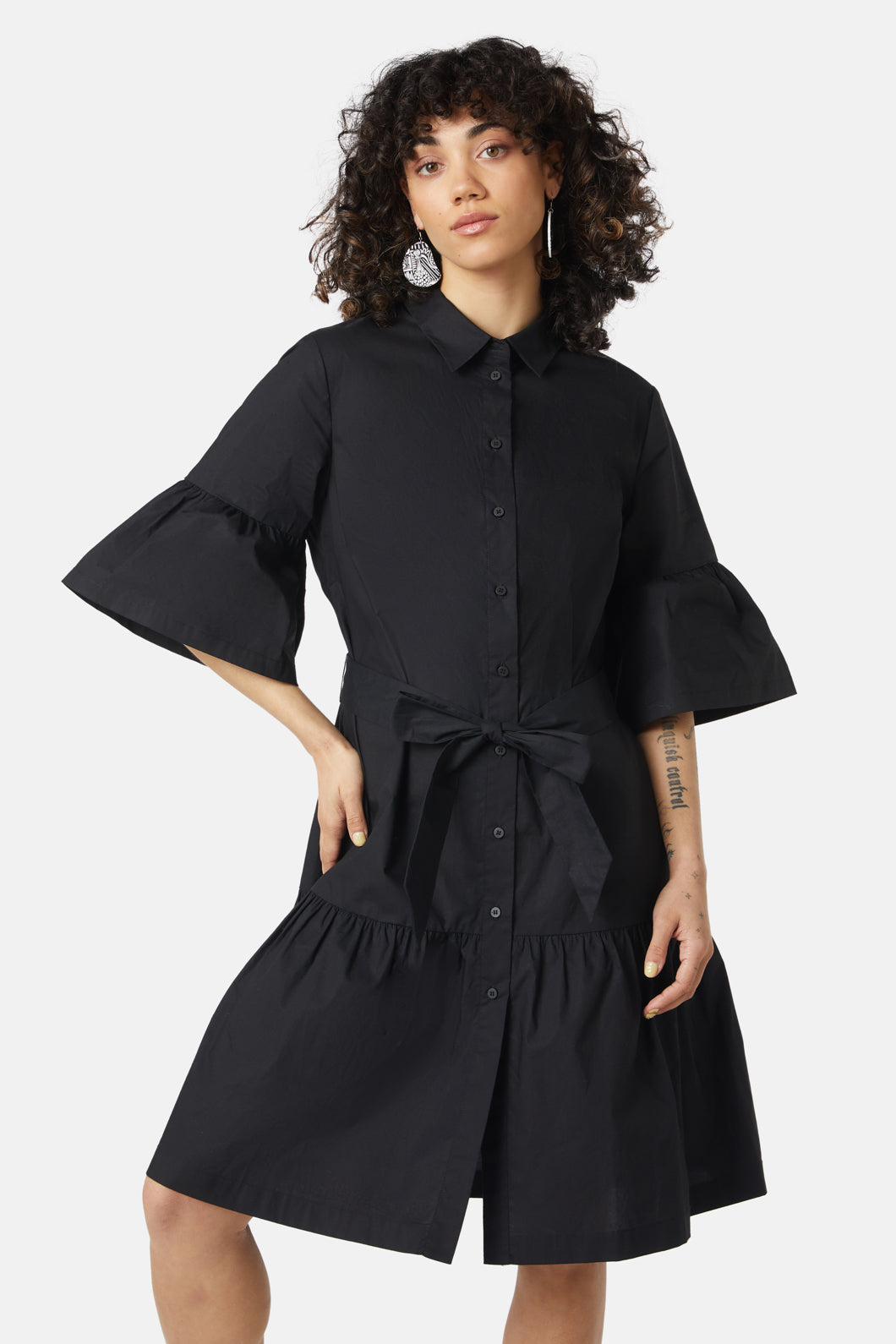 Gorman - Zella Shirt Dress - black