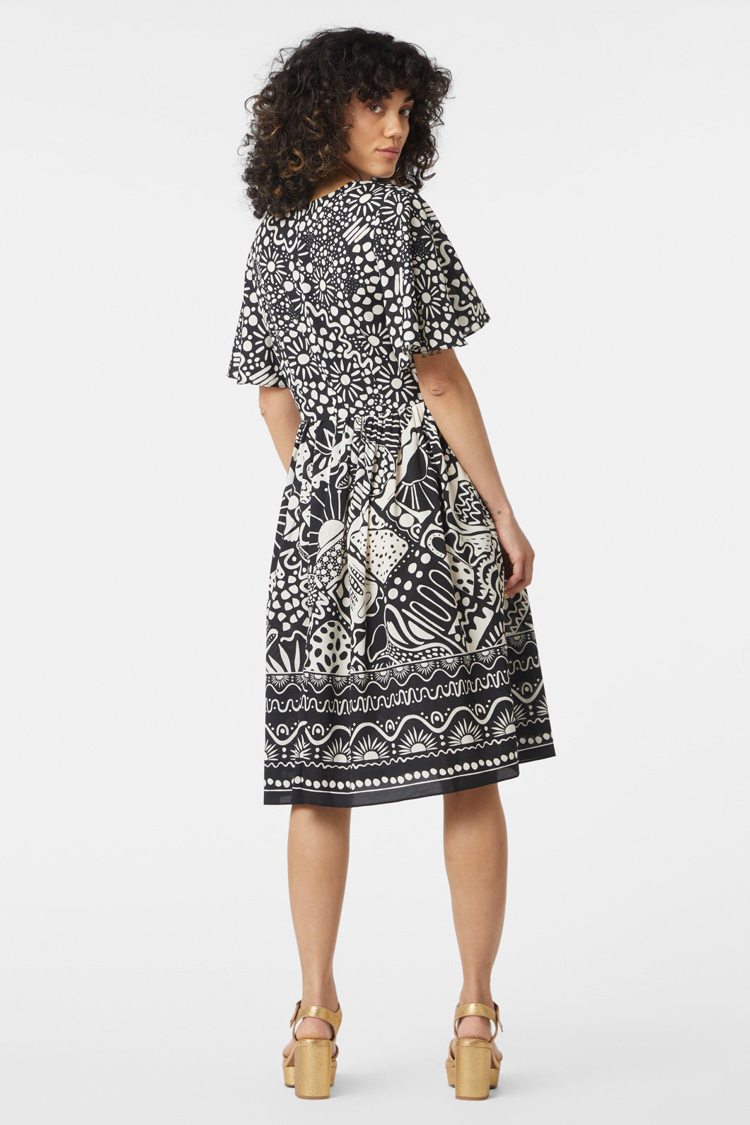 Gorman - Museum Bustier Dress - print