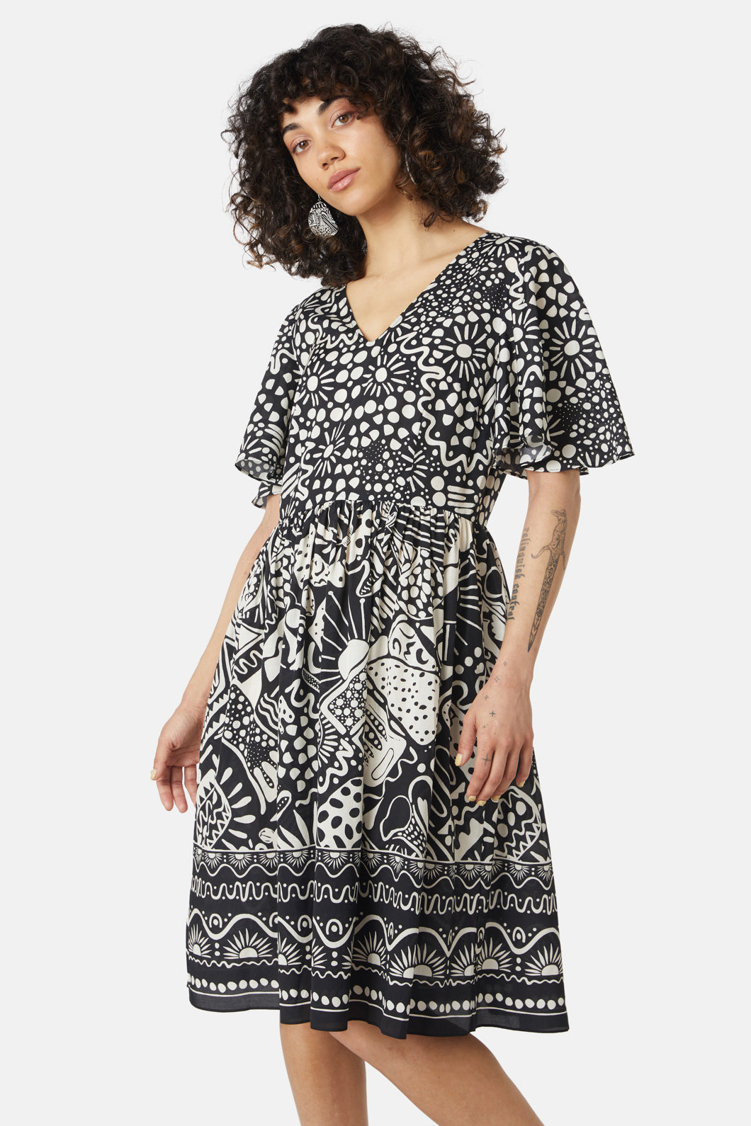 Gorman - Museum Bustier Dress - print
