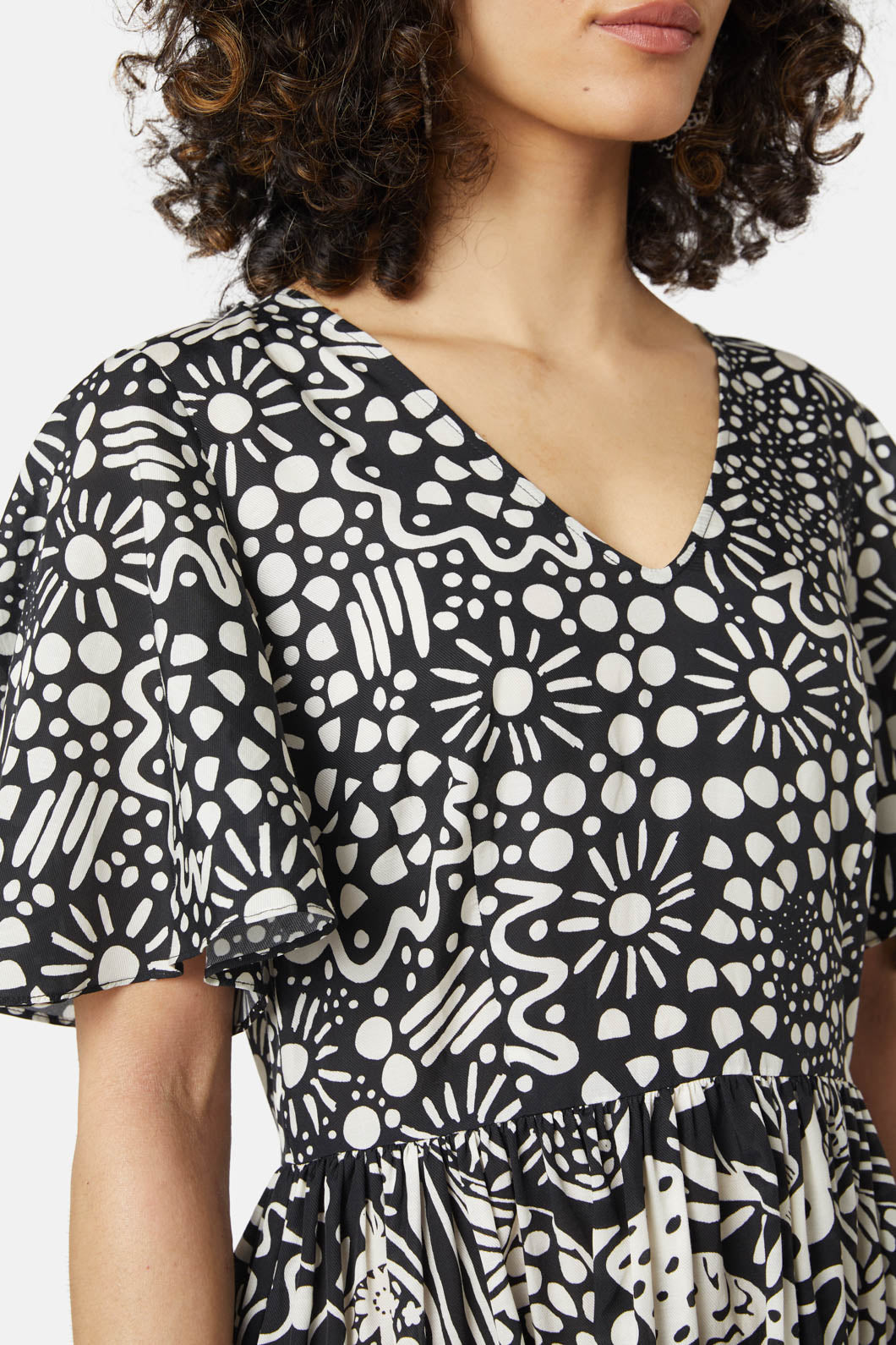 Gorman - Museum Bustier Dress - print