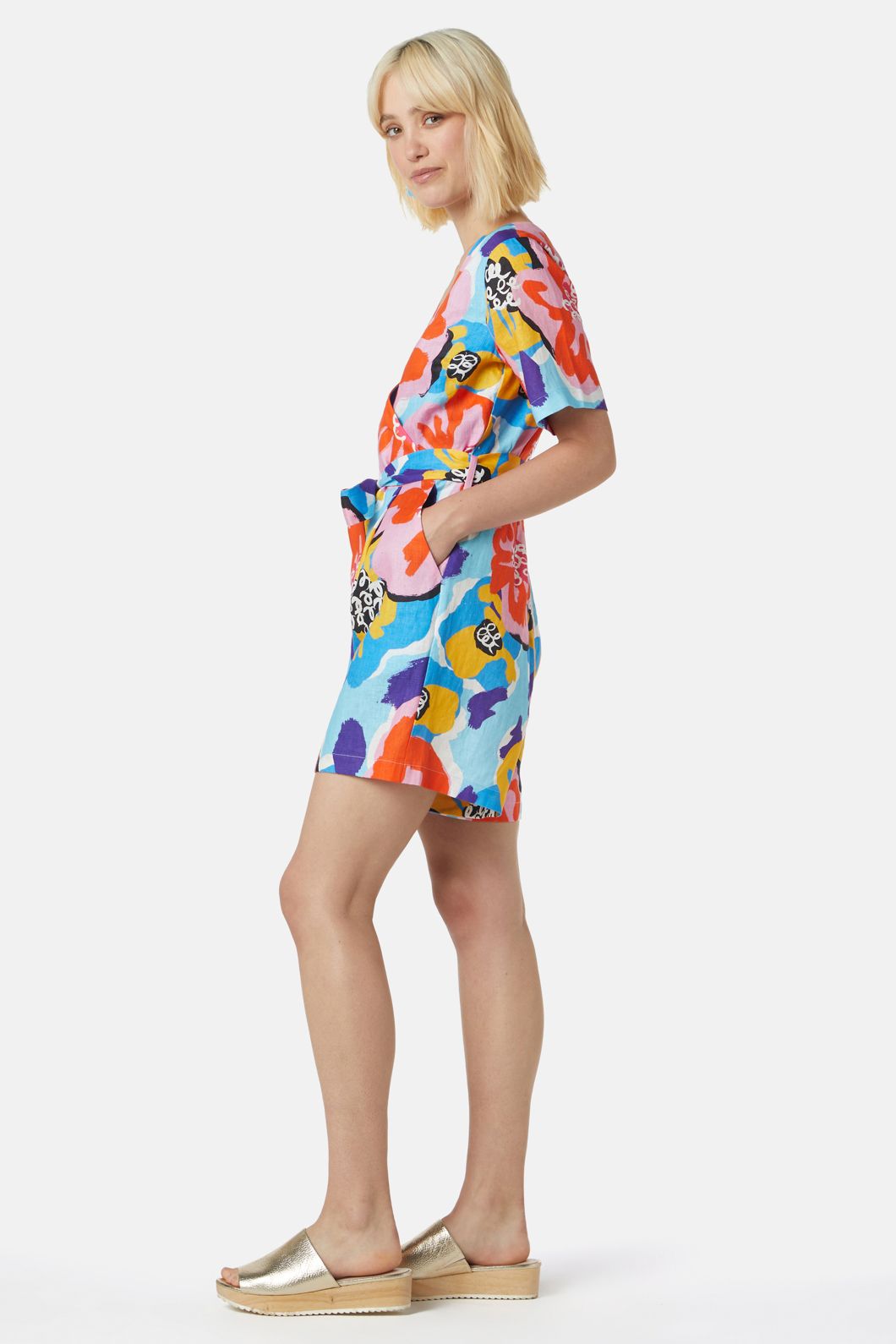 Gorman - Florentina Linen Playsuit - print