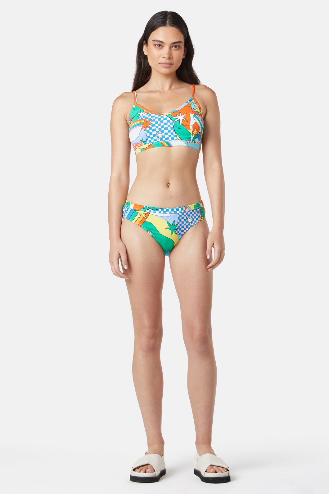 Gorman - Collage Ladies Bikini Top - print