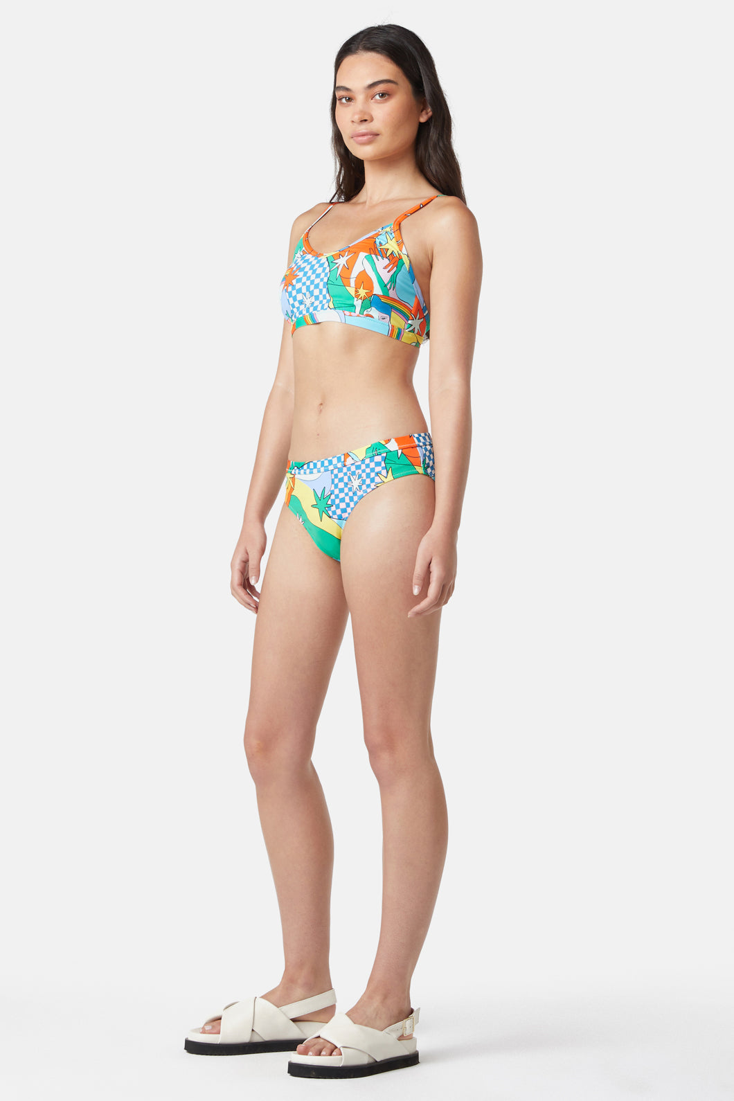 Gorman - Collage Ladies Bikini Top - print