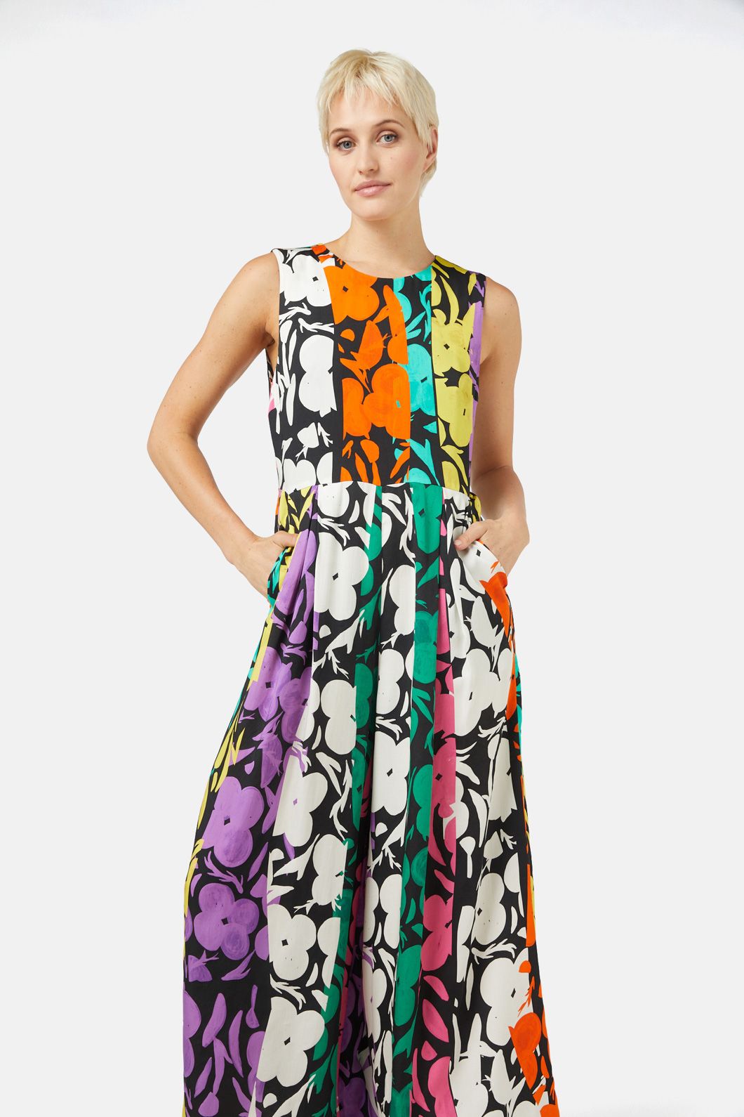 Gorman - Flower Stripe Pantsuit - print