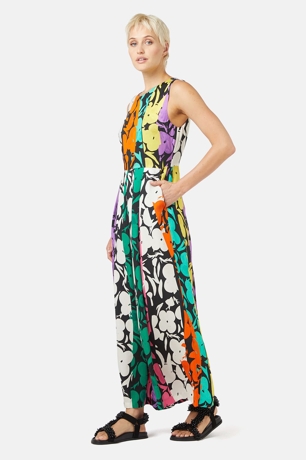 Gorman - Flower Stripe Pantsuit - print