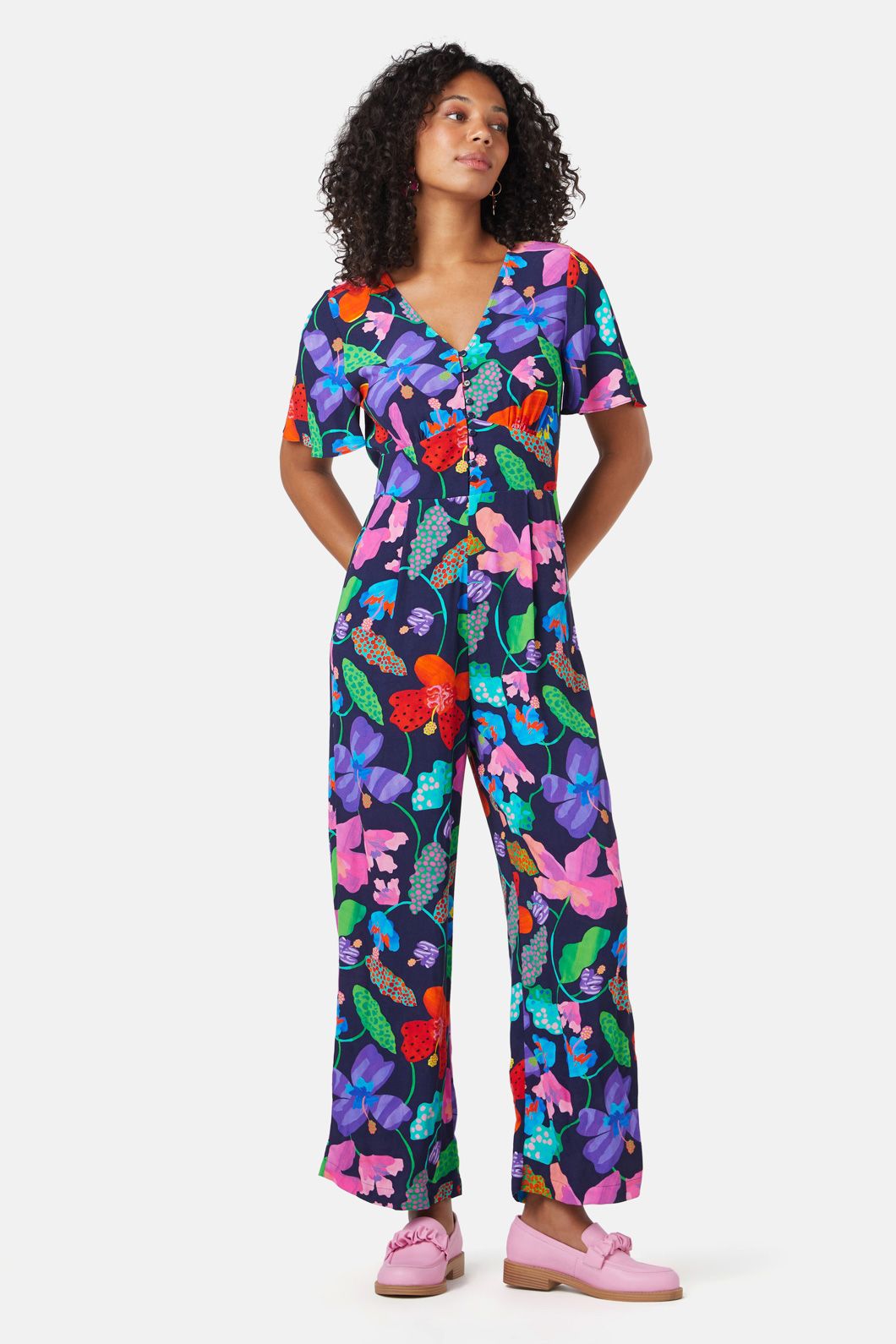 Gorman - Trippy Flowers Pantsuit - print