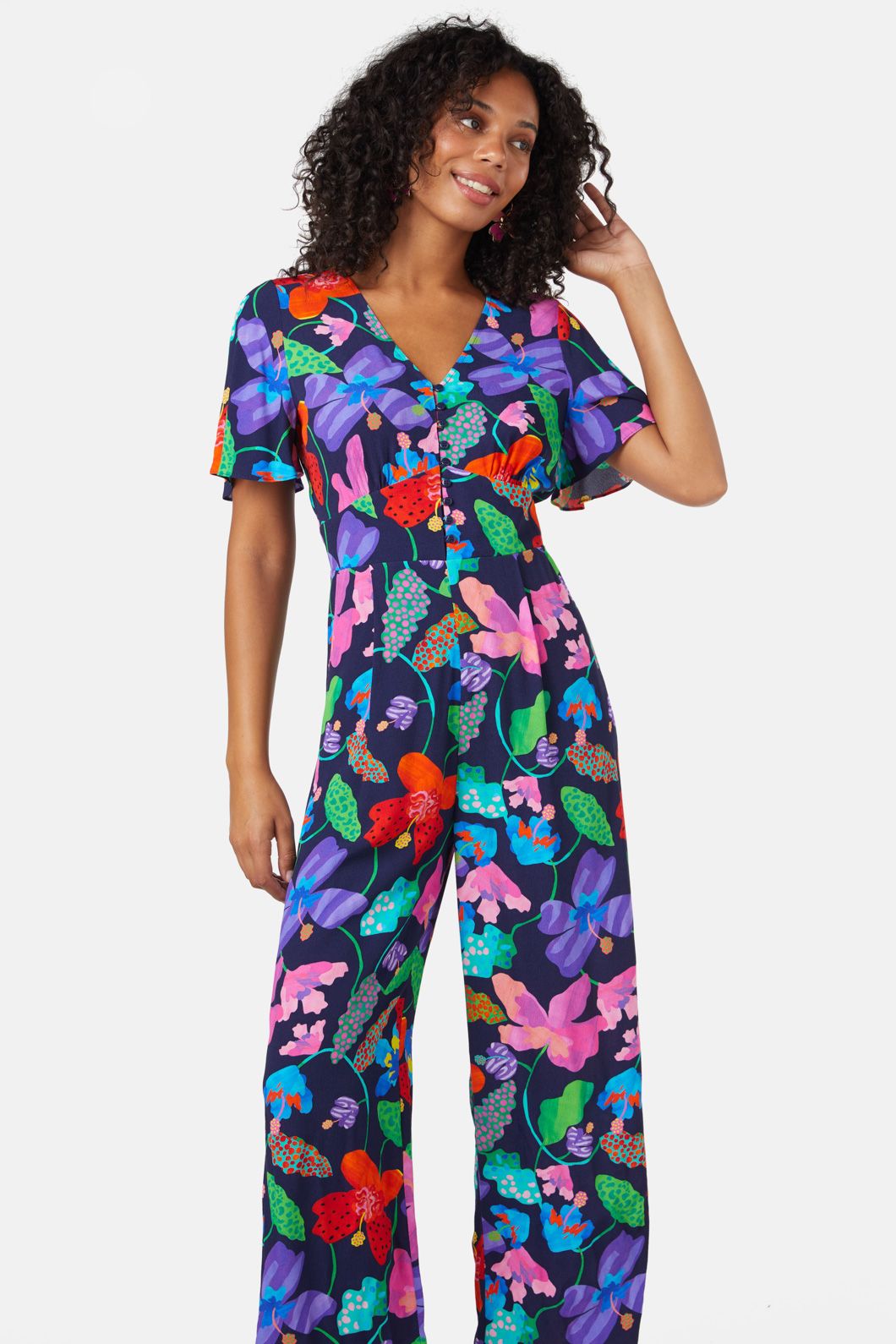 Gorman - Trippy Flowers Pantsuit - print