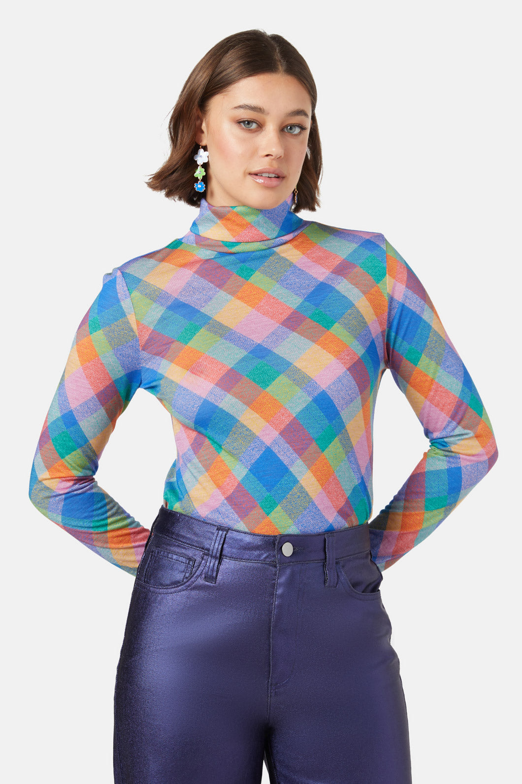 Gorman - Marley Check Merino Polo - check