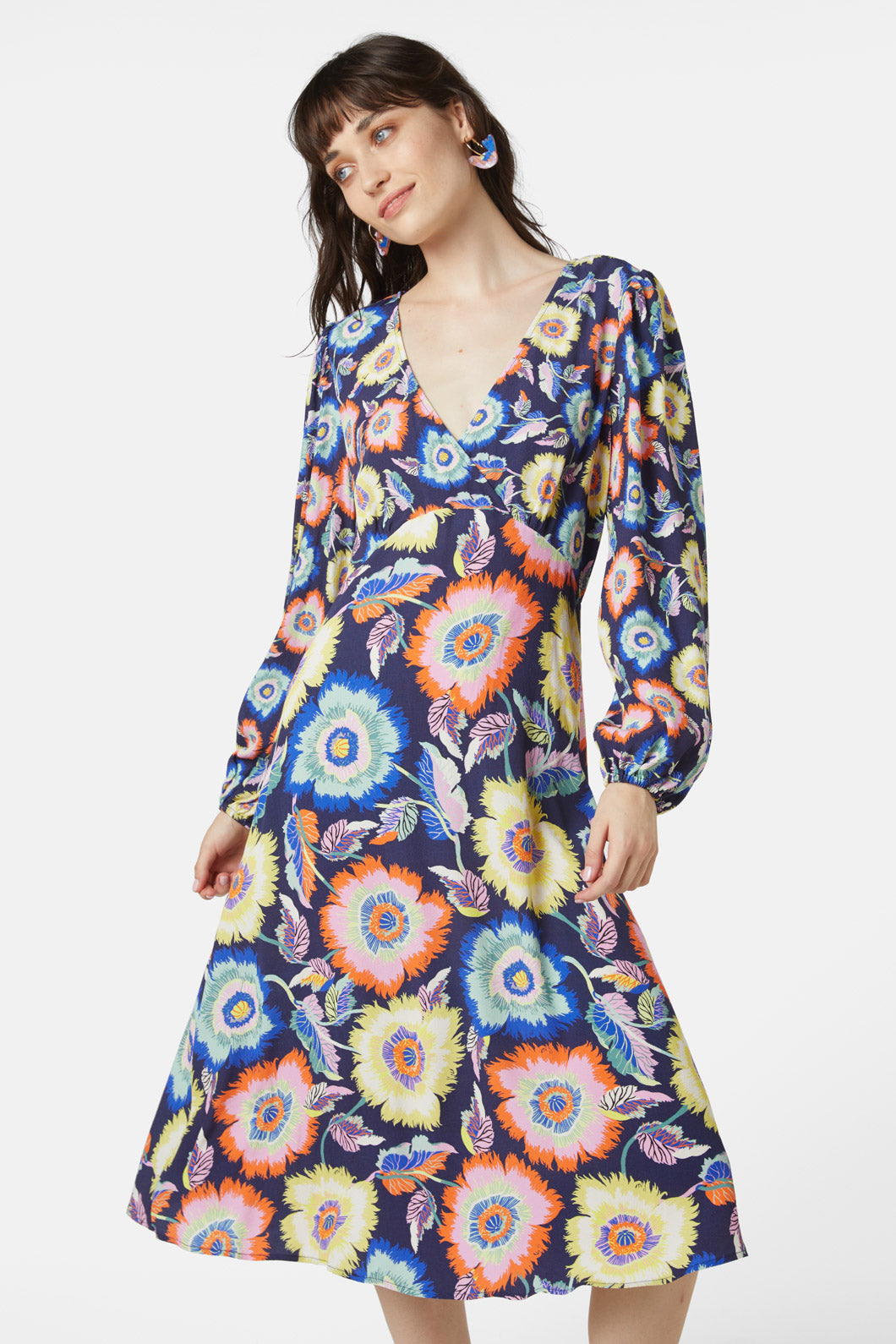 Gorman - Wonderbloom Spliced Dress - print