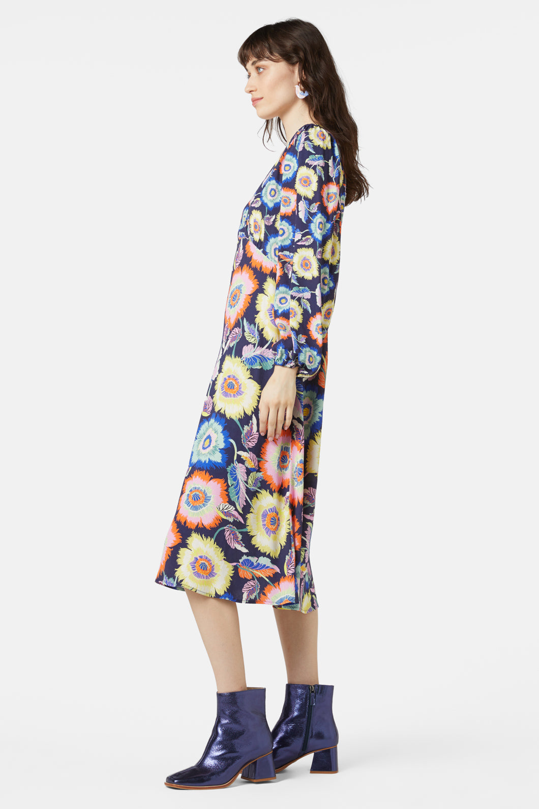 Gorman - Wonderbloom Spliced Dress - print