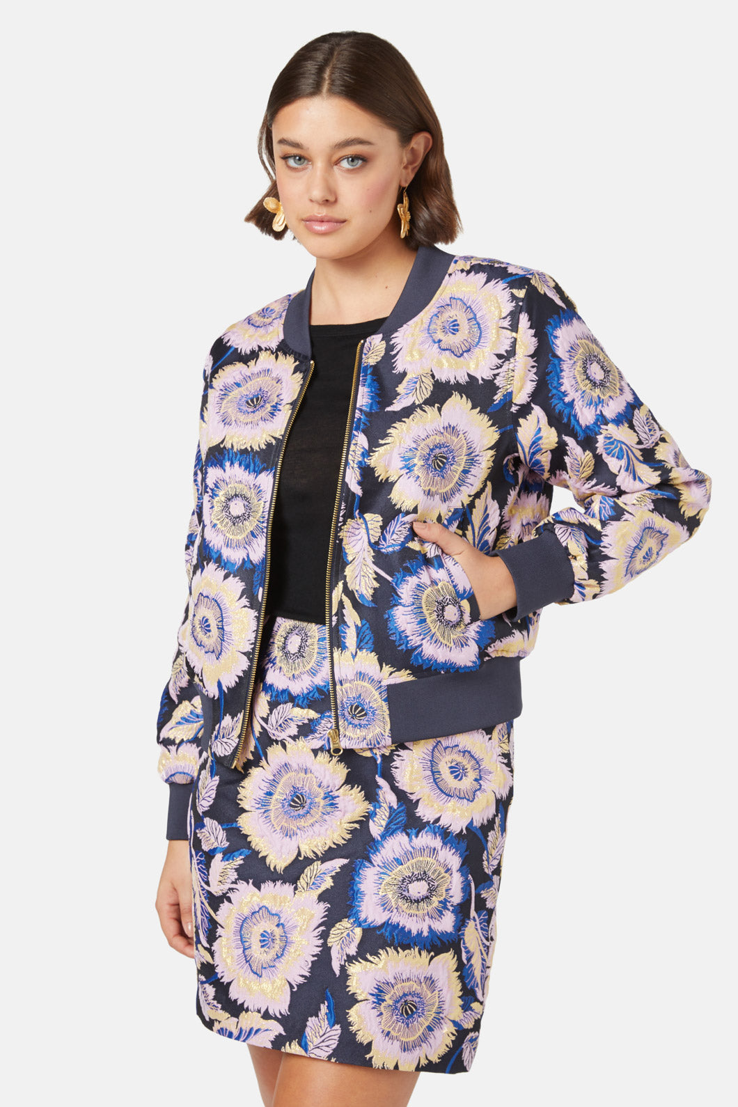 Gorman - Wonderbloom Jacquard Mini Skirt - print
