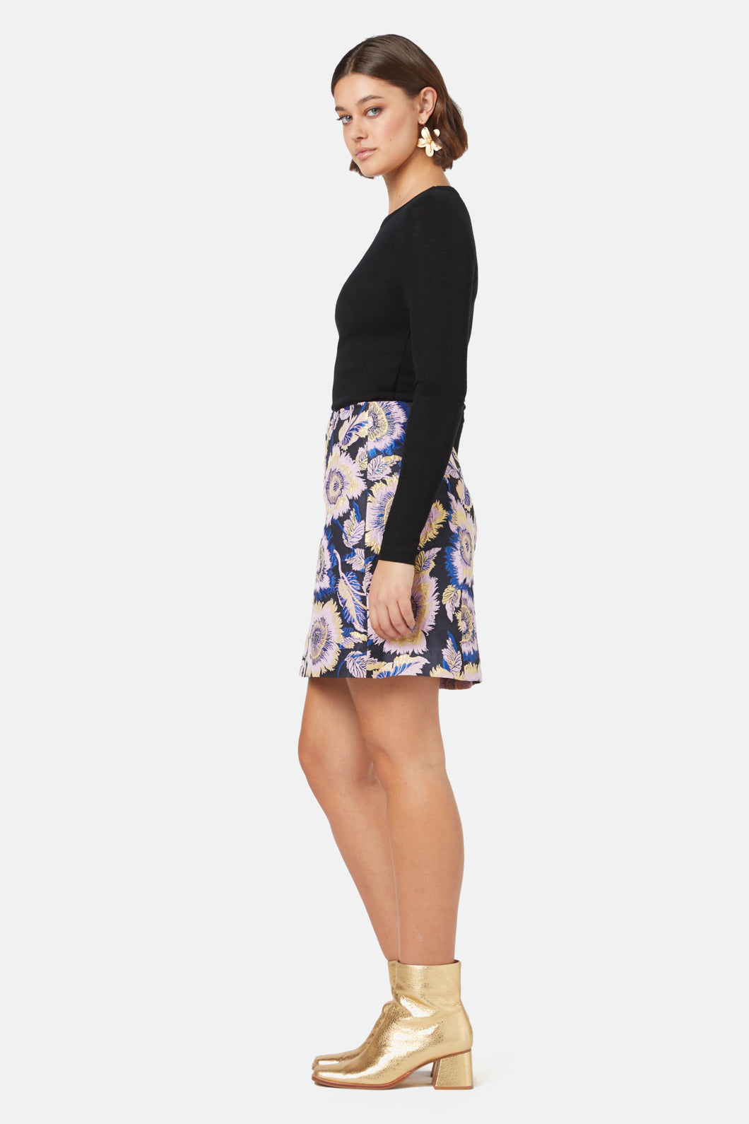 Gorman - Wonderbloom Jacquard Mini Skirt - print