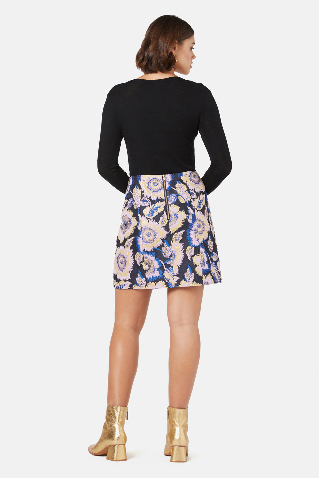 Gorman - Wonderbloom Jacquard Mini Skirt - print