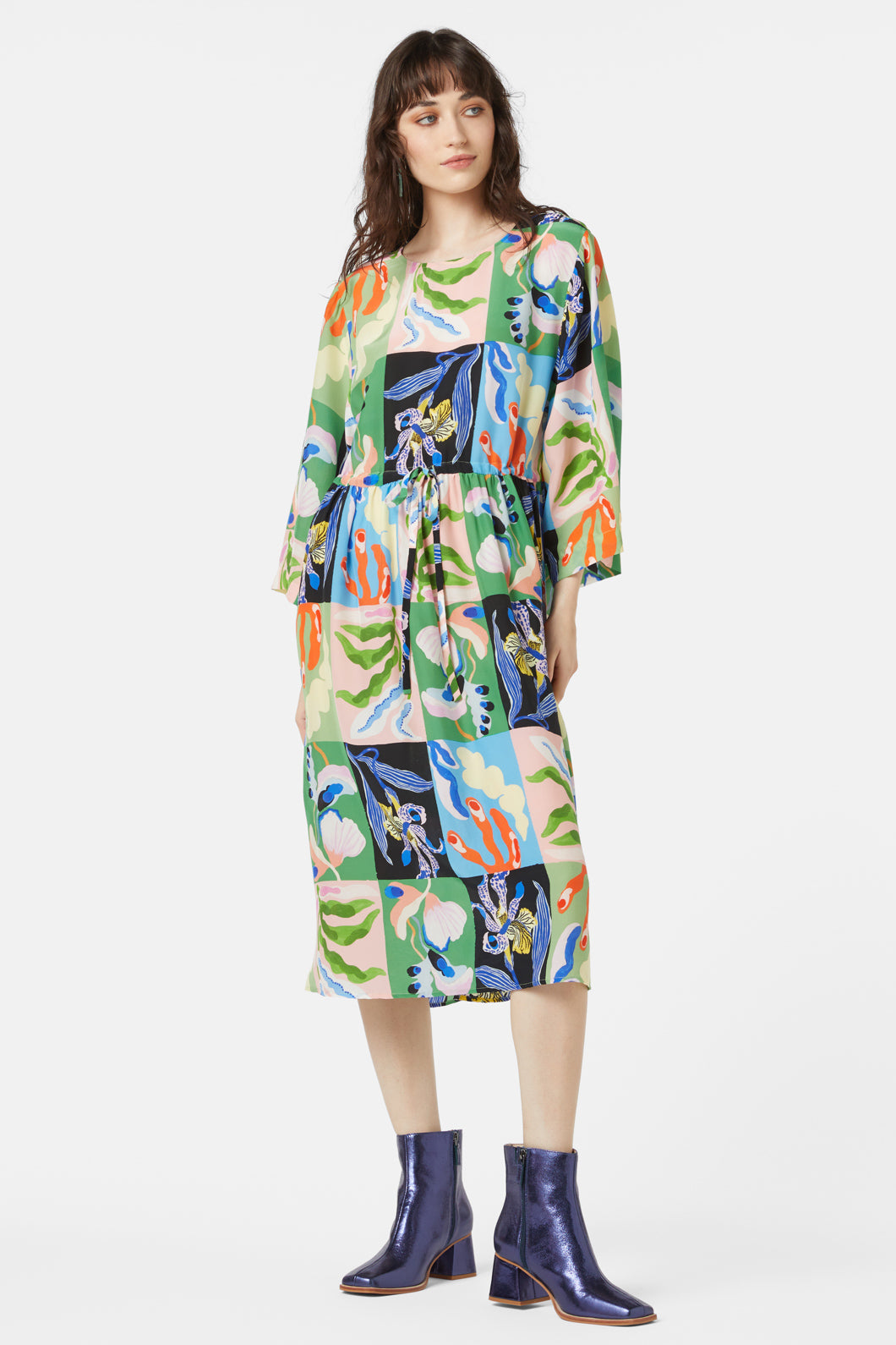 Gorman - Window Garden Scarf Dress - print
