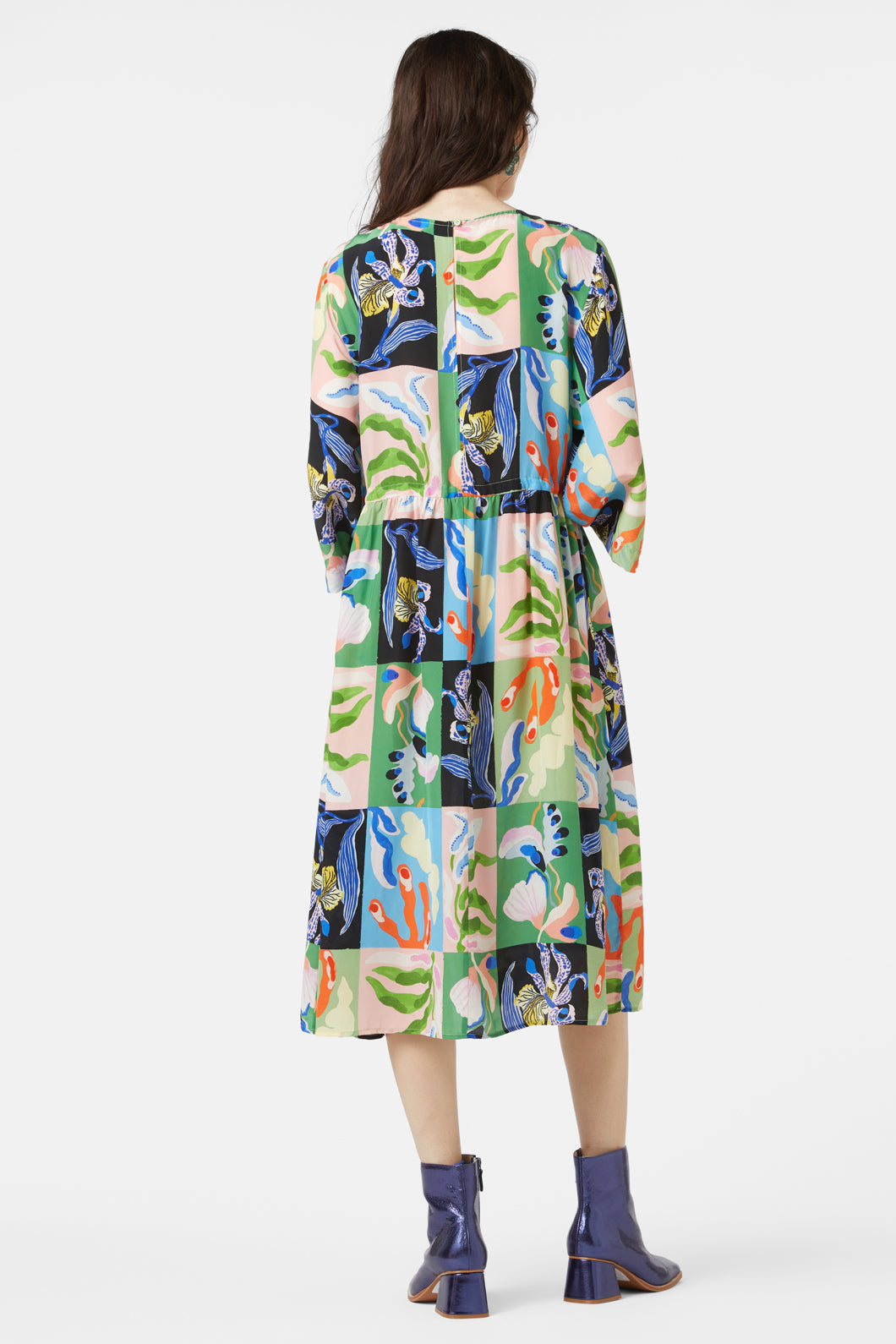 Gorman - Window Garden Scarf Dress - print