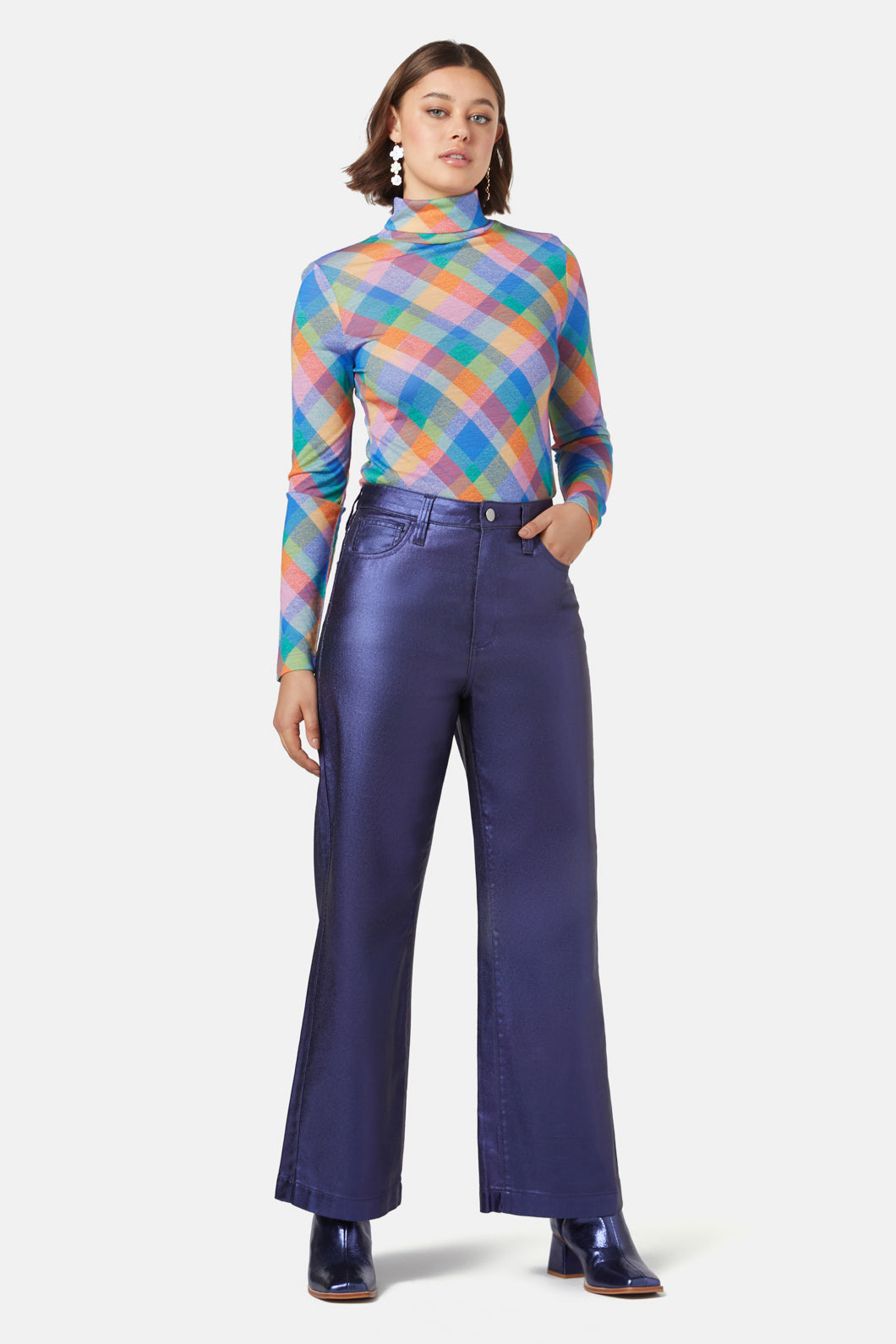 Gorman - Solace Metallic Jean - navy