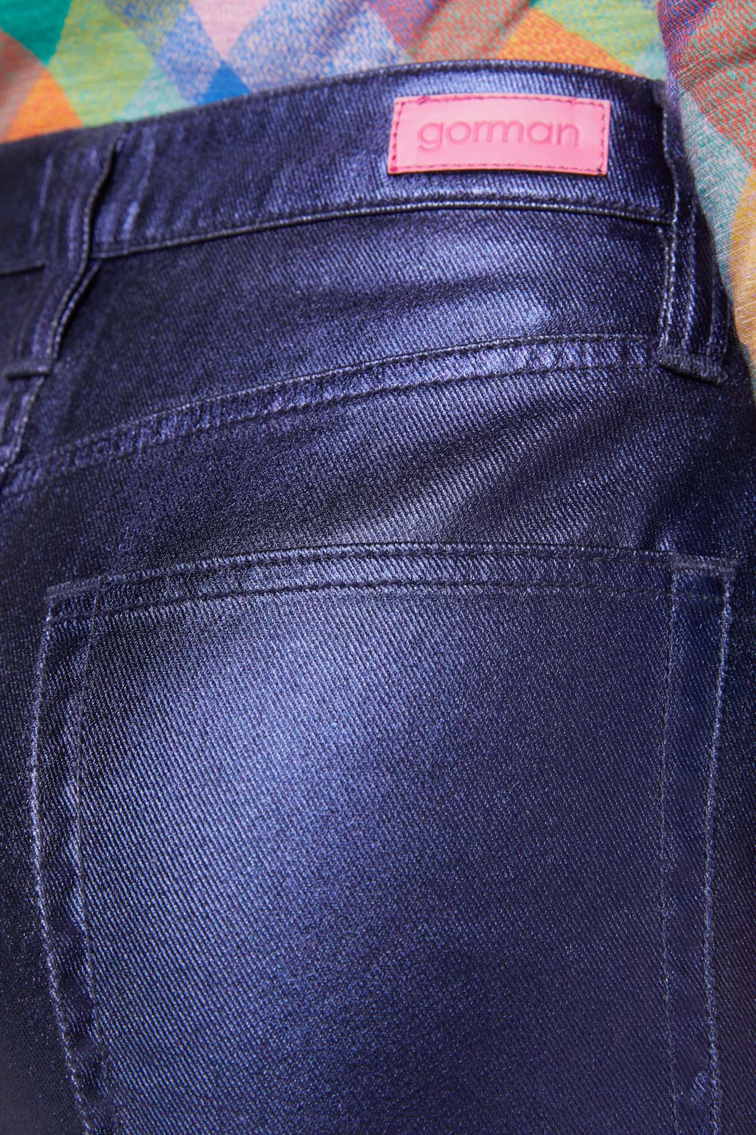 Gorman - Solace Metallic Jean - navy