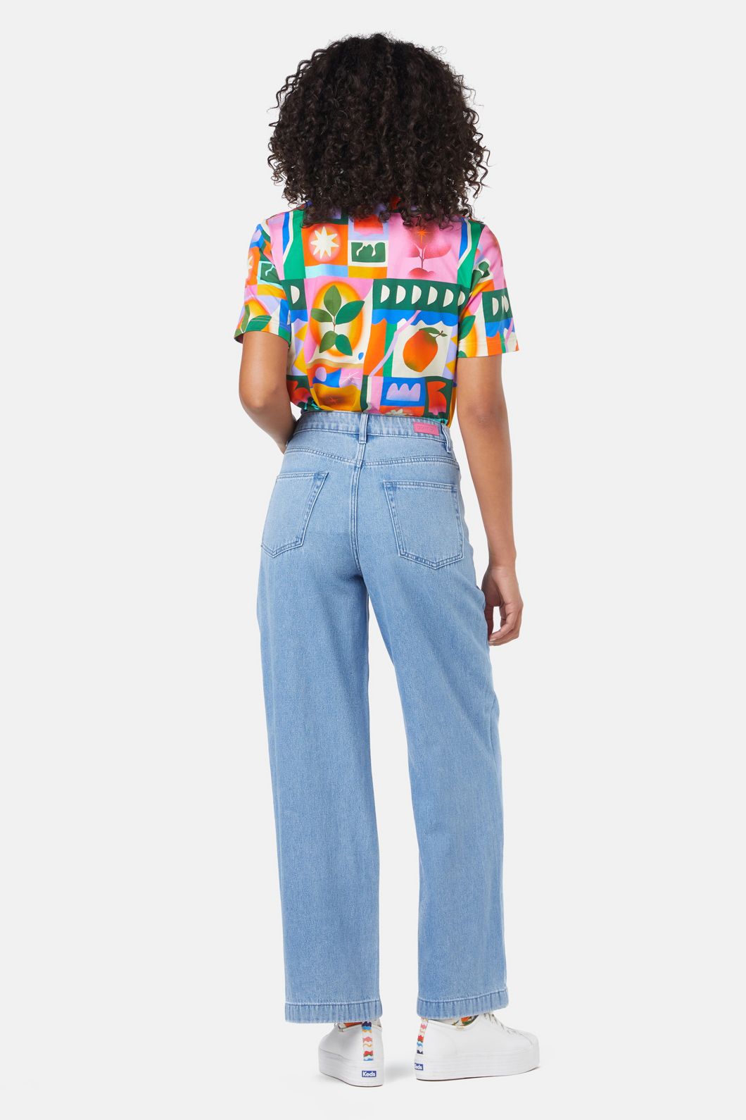 Gorman - Steph Baggy Jean - light-blue