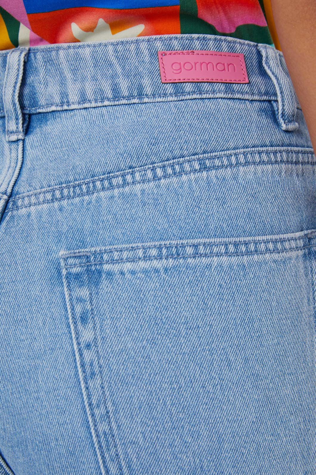 Gorman - Steph Baggy Jean - light-blue