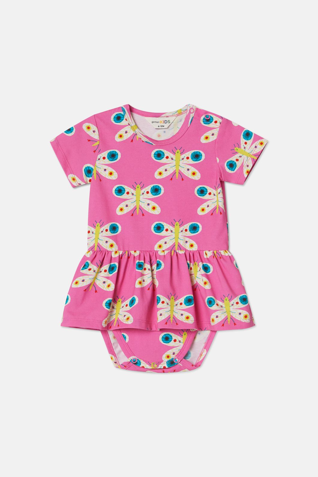Gorman - Pretty Fly Baby Onesie - pink