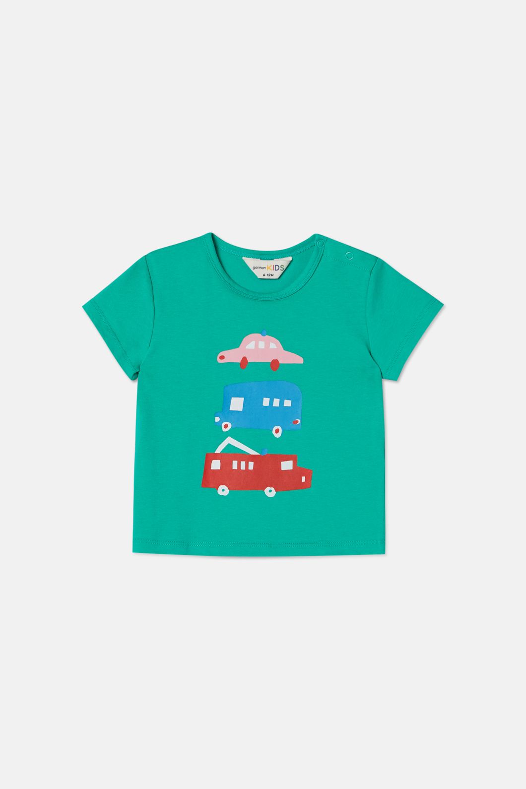Gorman - Cars Baby Tshirt - green