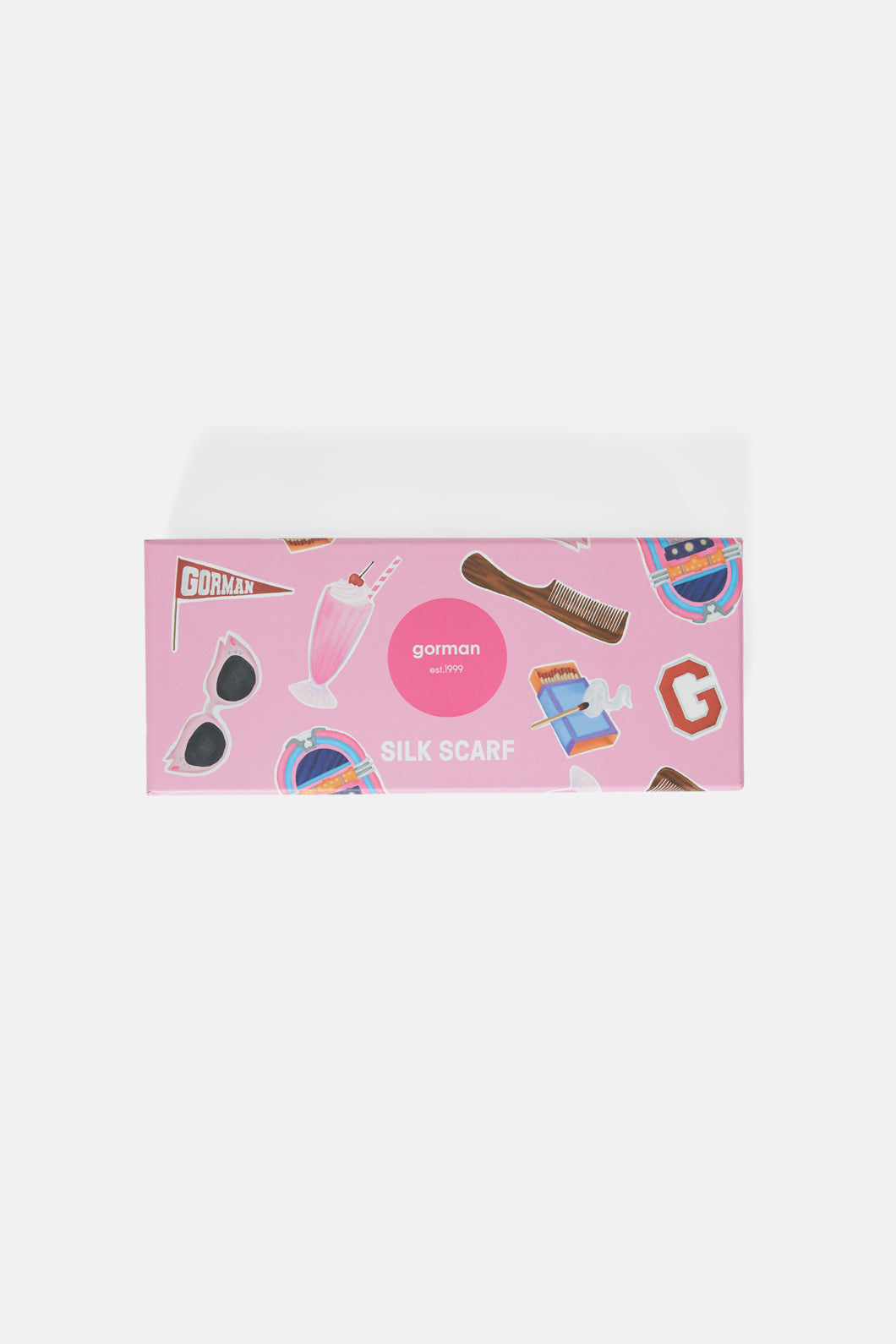 Gorman - Grease Silk Scarf - pink