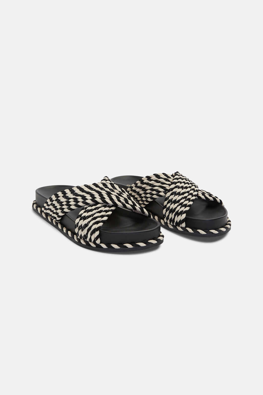 Gorman - Rope Me In Sandal-Black - black