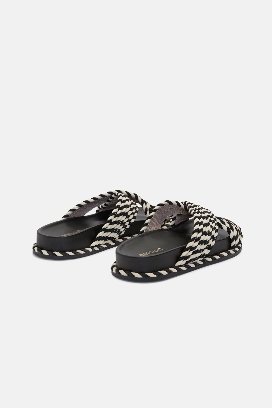 Gorman - Rope Me In Sandal-Black - black