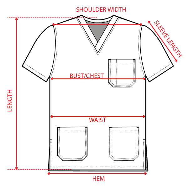 Scrubs Size Guide