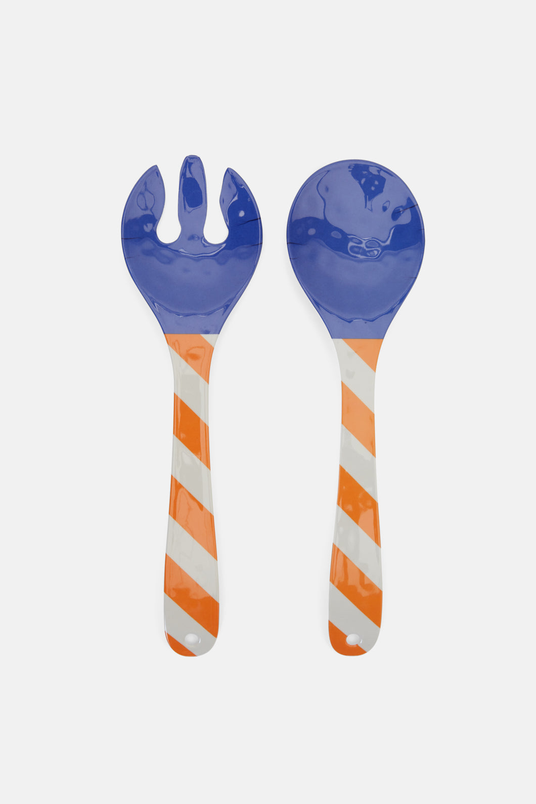 2 Tone Salad Servers