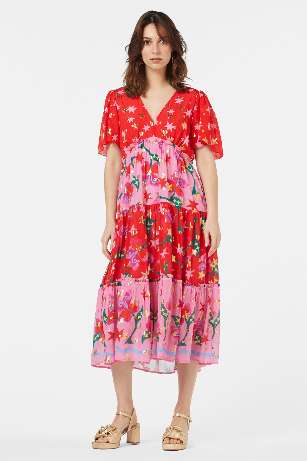 Peruvian Lily Long Dress