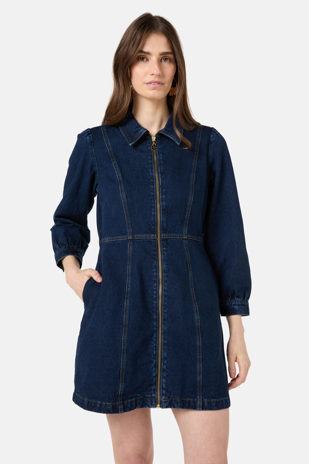 Gorman - Garden Growers Denim Dress - indigo