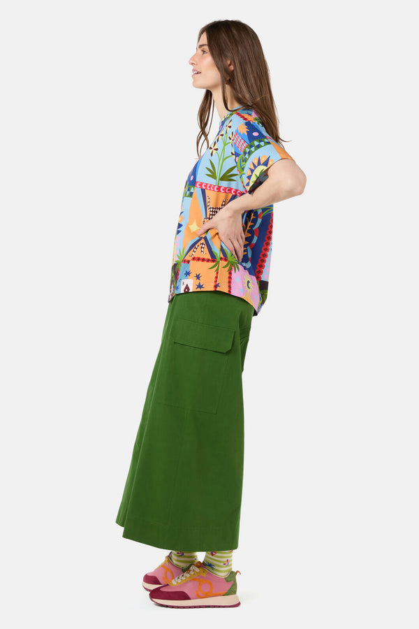 Gorman - Luna Cirque Oversized Tee - print