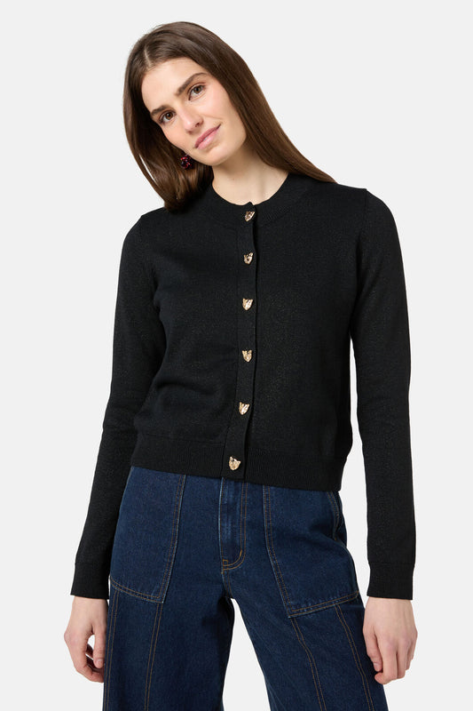 Gorman - Astor Tiger Cardigan - black