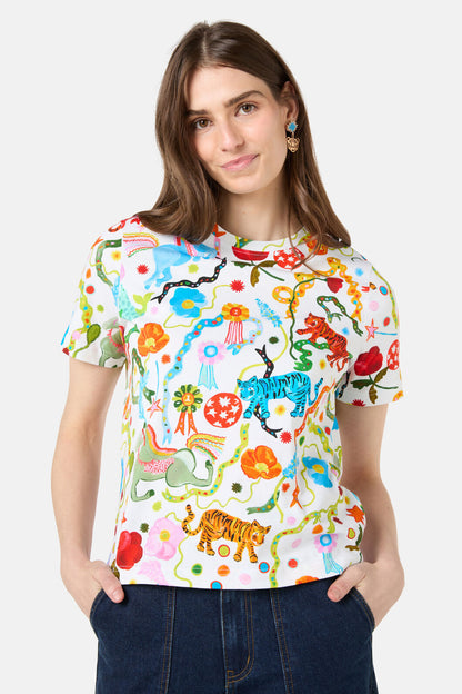 Gorman - Parade Yardage Classic Tee - print