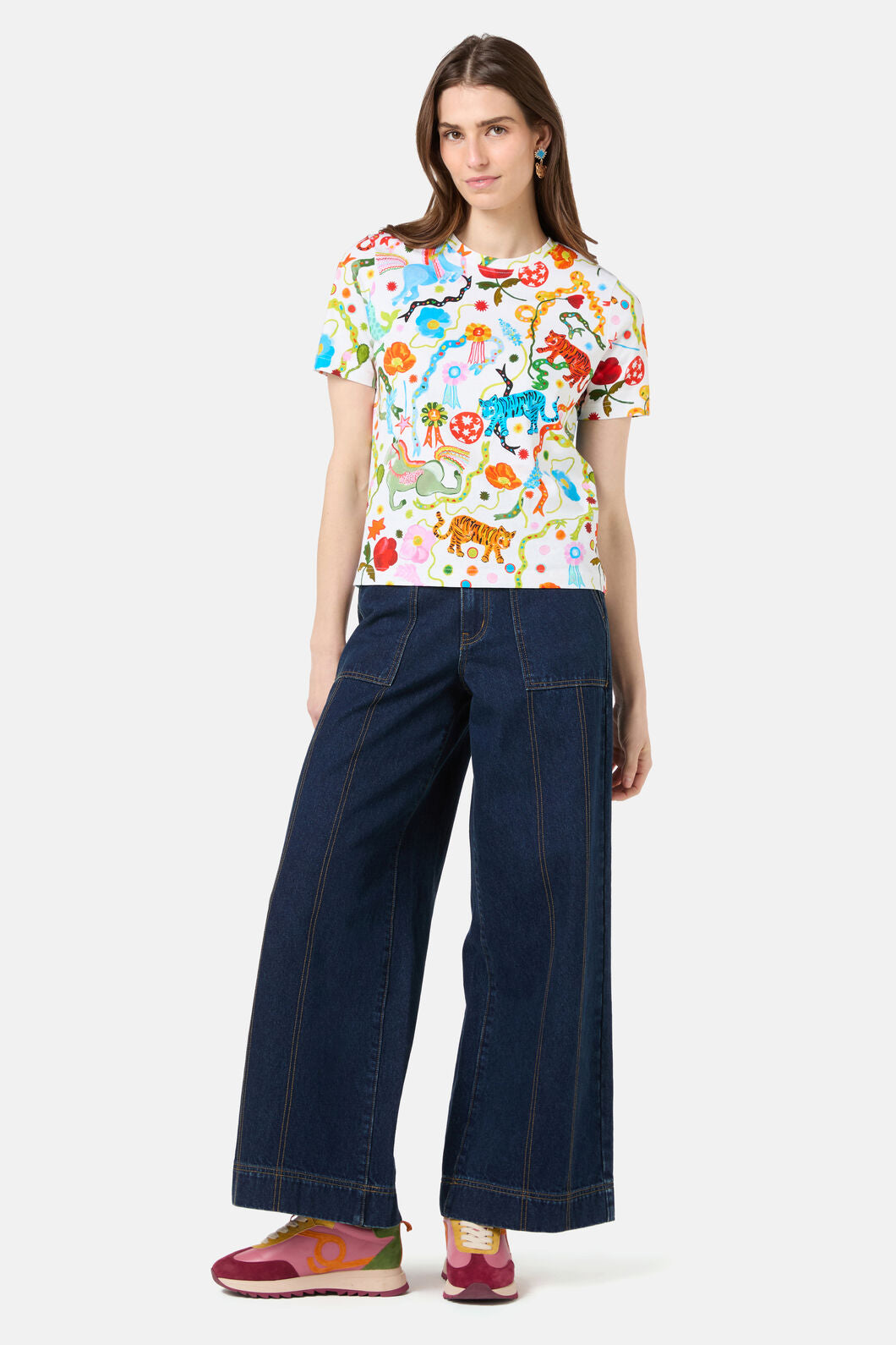Gorman - Parade Yardage Classic Tee - print
