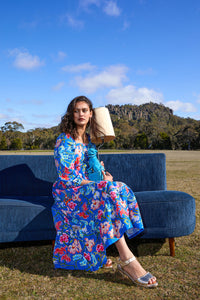 Gorman - Zebra Crossing Long Dress - print